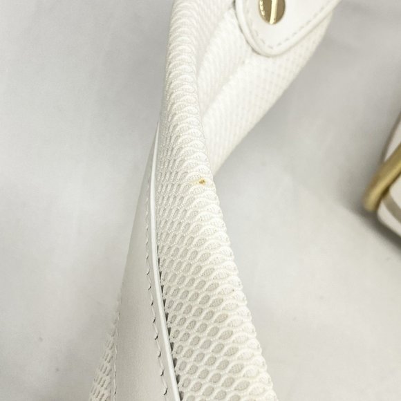 Christian Dior Cannage Bowling Bag in White, Gold, and Champagne Leather for ... - Picture 11 of 12